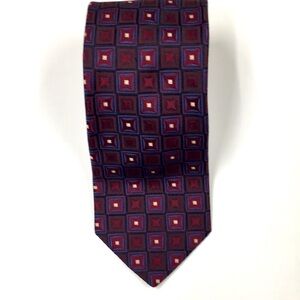 John W Nordstrom Tie 100% Silk Formal Office Workwear Business Casual